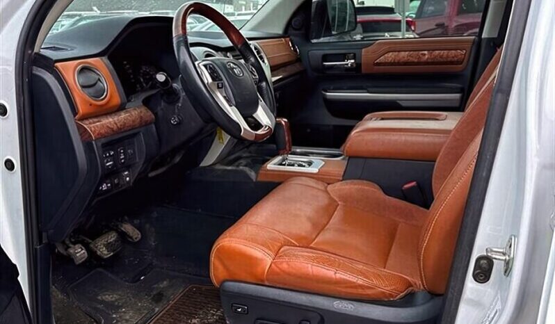 
								2019 Toyota Tundra 1794 Edition full									