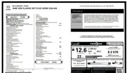 
										2019 RAM 1500 Classic SXT Plus full									