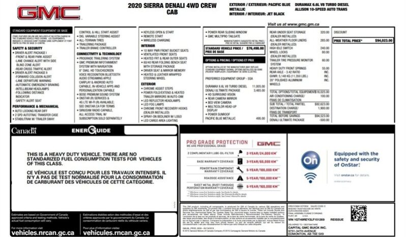 
								2020 GMC Sierra 2500 Denali Diesel full									