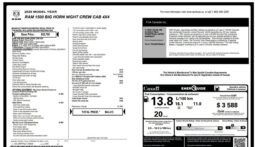 
										2020 RAM 1500 Big Horn Night Edition full									