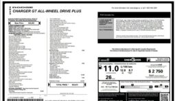 
										2023 Dodge Charger GT Plus Blacktop Sunroof full									