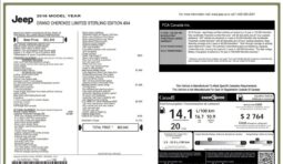 
										2018 Jeep Grand Cherokee 25th Anniversary Sterling Edition 5.7L Hemi full									