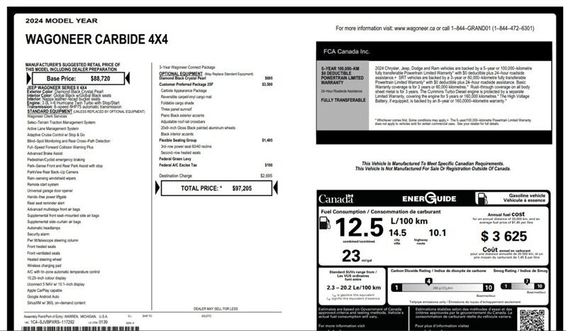 
								2024 Jeep Wagoneer Carbide full									