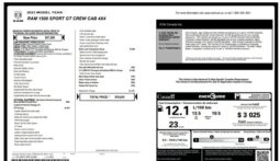 
										2023 RAM 1500 Sport GT eTorque Hemi full									