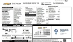 
										2022 Chevrolet Silverado 1500 Work Truck full									