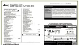 
										2017 Jeep Compass High Altitude full									