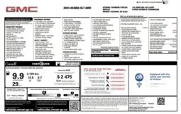 
										2023 GMC Acadia SLT full									